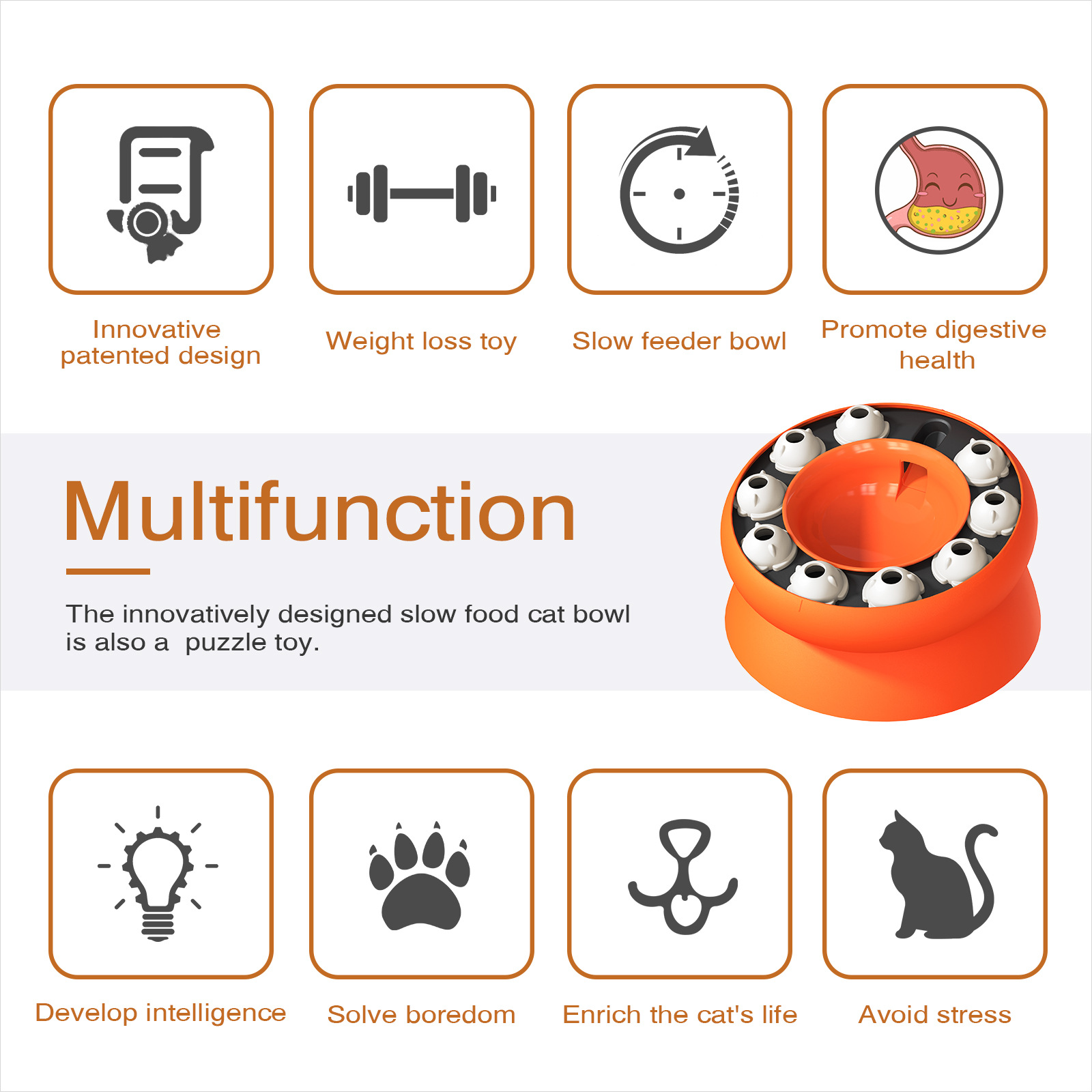 새로운 인기 상품, 고양이용 슬로우 급식기, IQ 훈련 - Dog Puzzle Feeder Toy 리뷰 및 가격